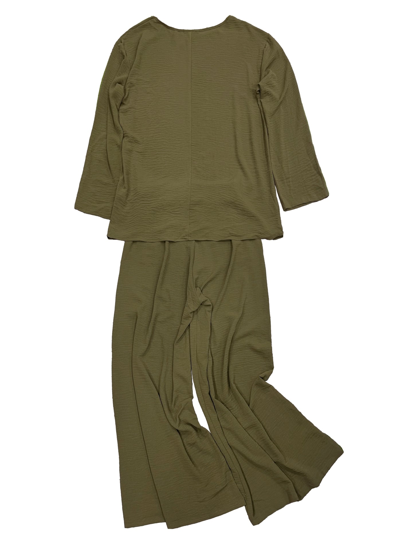 Plus Size Casual Pants Set for Spring