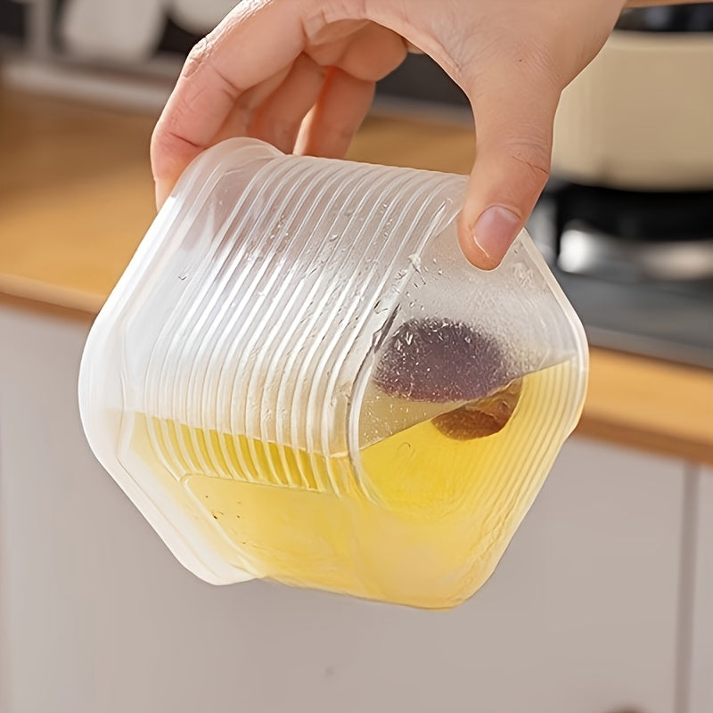 8pcs Transparent Food Storage Containers Set