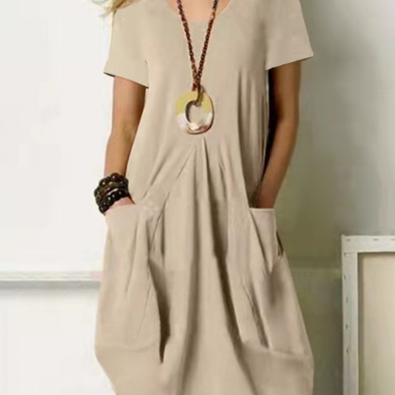 Women's Elegant Loose Fit Summer Dress