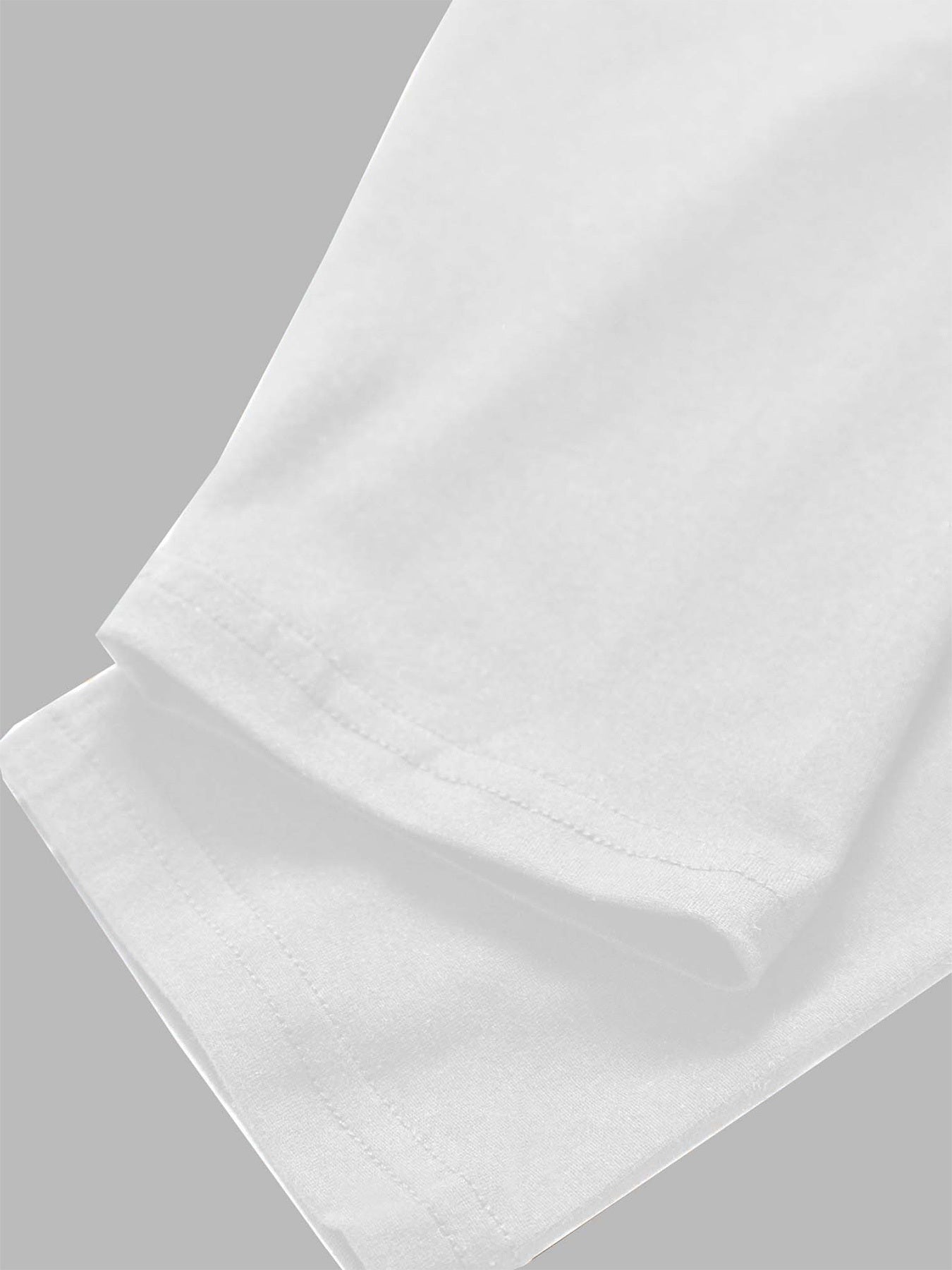 Women V-Neck Halloween T-Shirt White