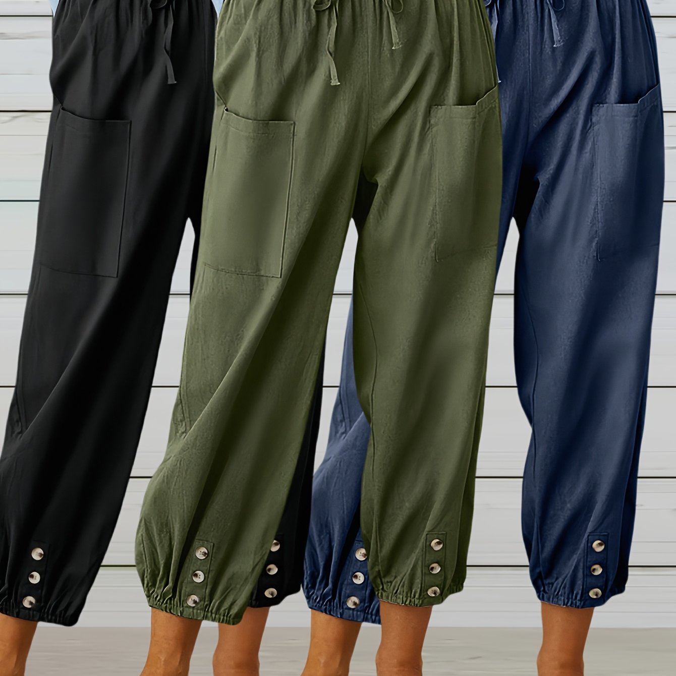High-Waist Loose Yoga Pants for Women