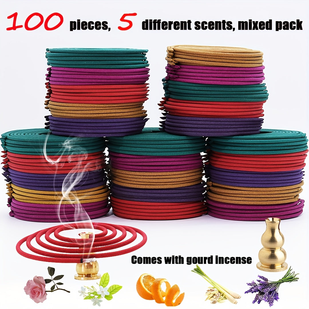 Mixed Scent Incense Coils 50pcs and 100pcs