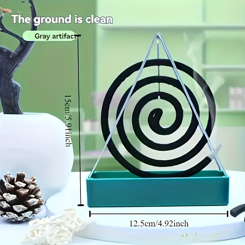 Elegant Cast Iron Mosquito Coil Burners Set