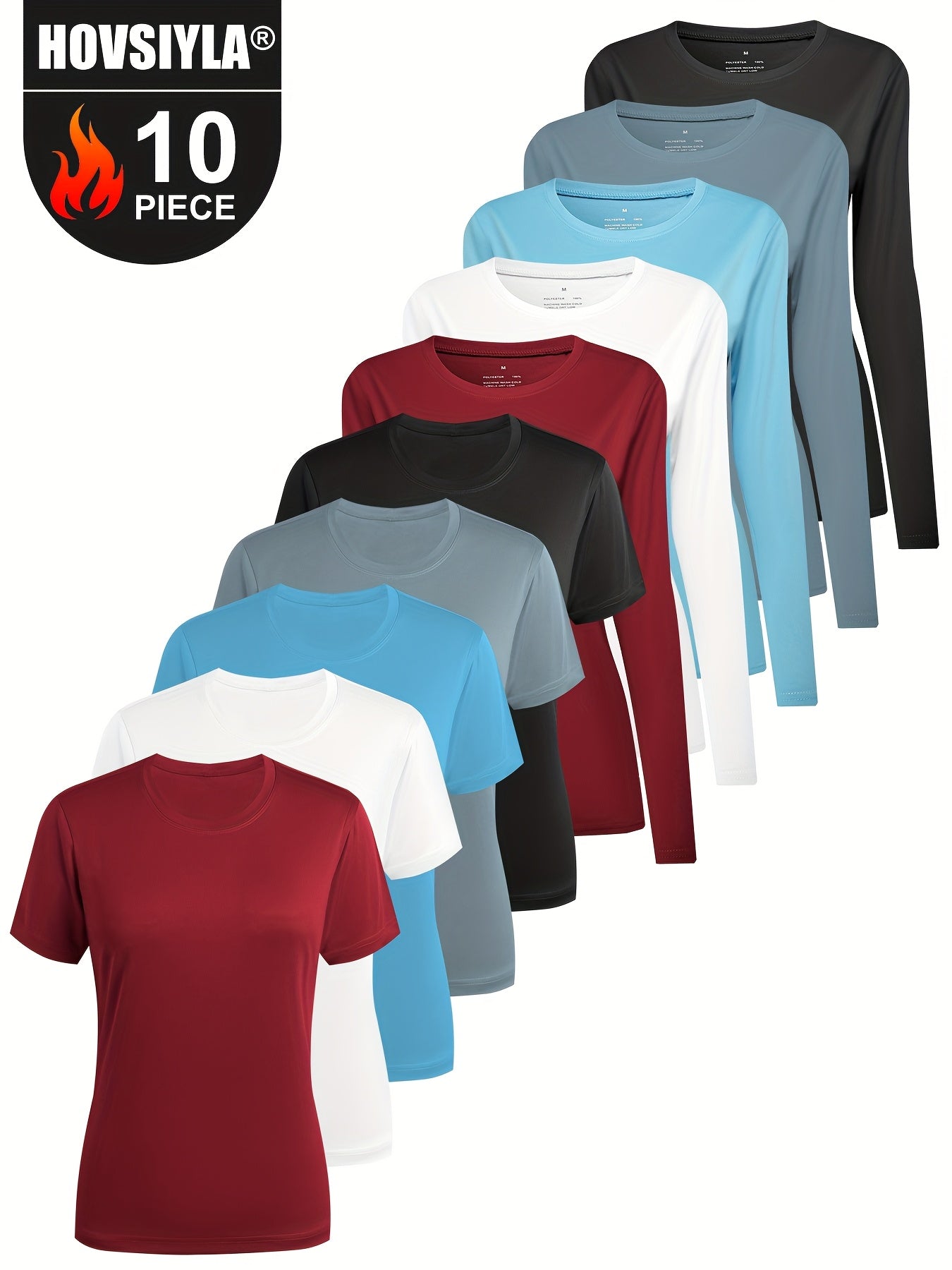 HOVSIYLA Women's Breathable Sport T-Shirts