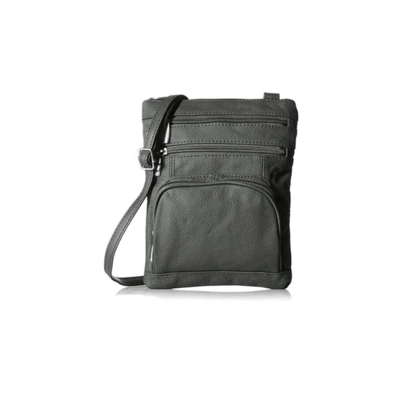 Genuine Leather Crossbody Handbag in Multiple Colors