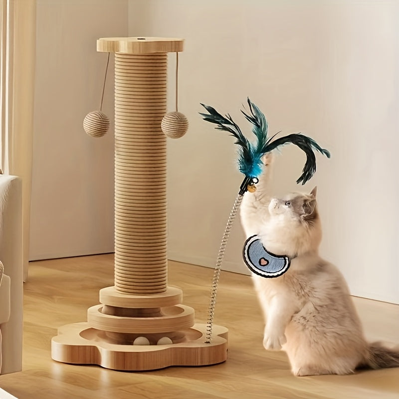 Sisal Cat Scratching Pillar and Climbing Frame