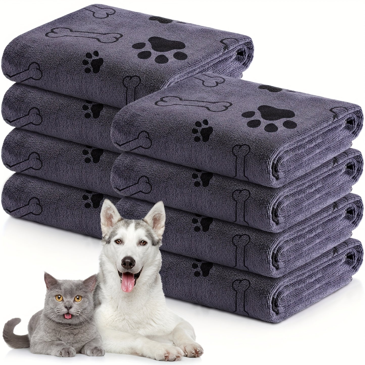 Microfiber Pet Towels for Dogs and Cats