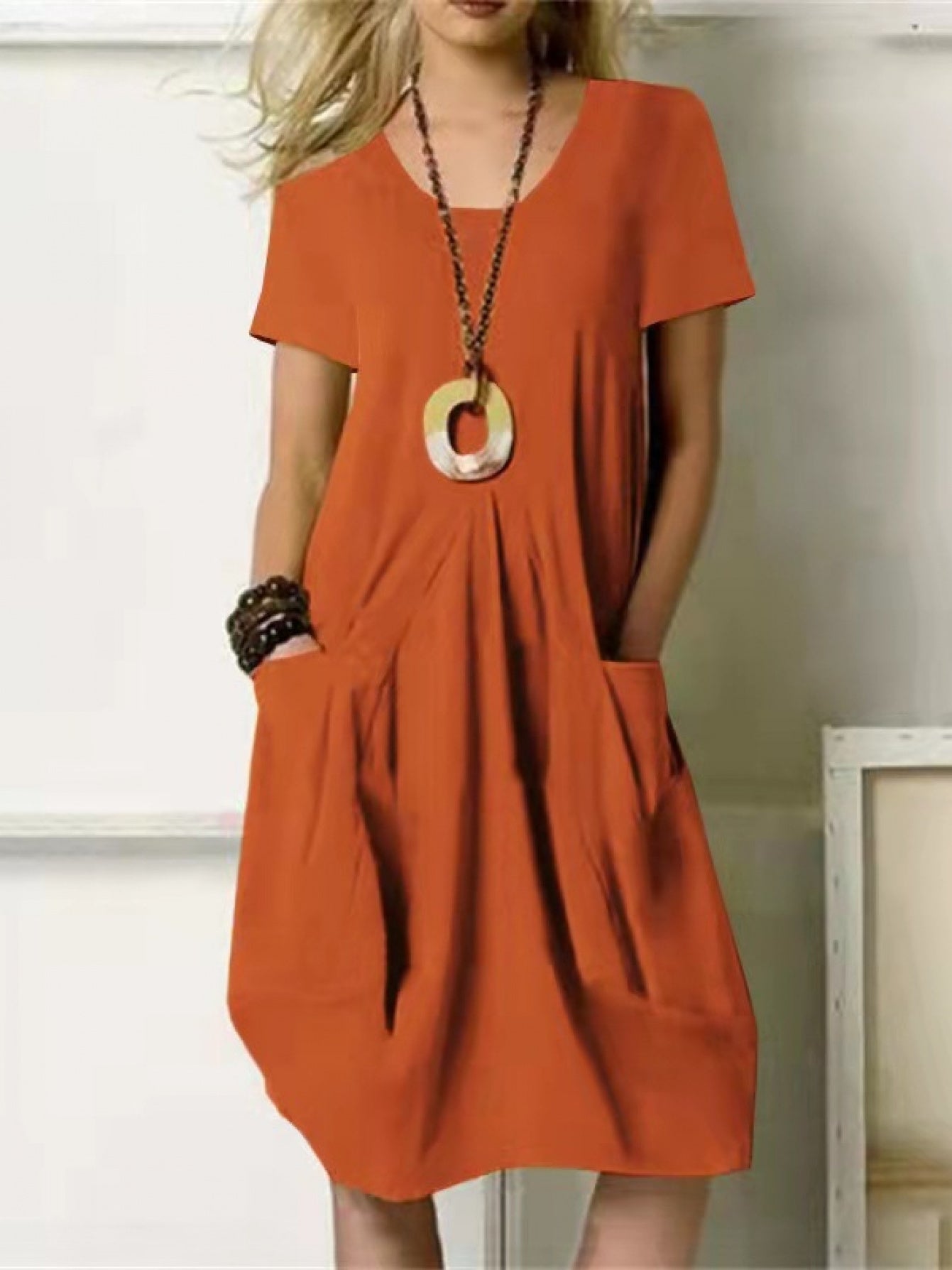 Women's Elegant Loose Fit Summer Dress