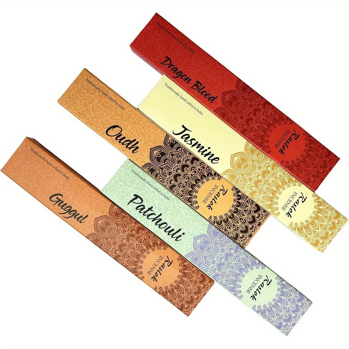 Natural Incense Sticks 10-Pack Mixed Scents