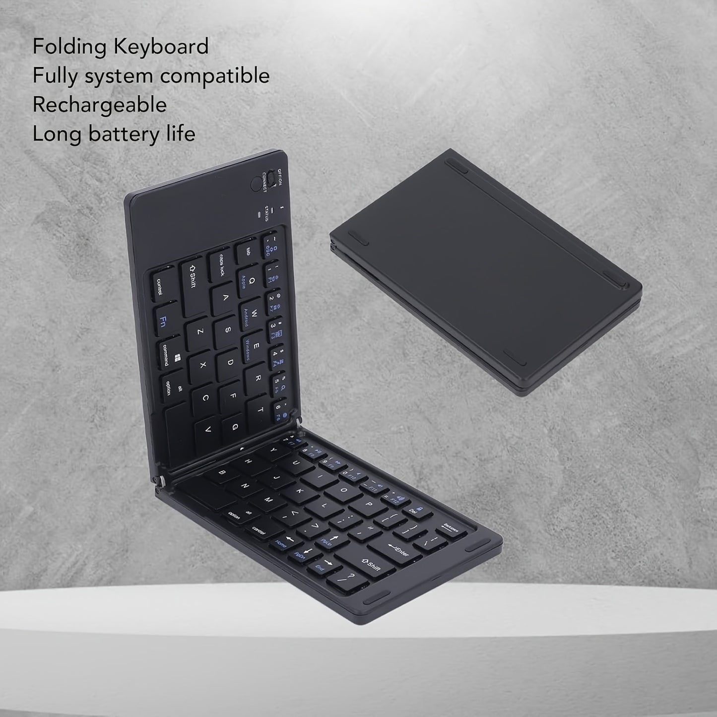 Ultra Slim Wireless Keyboard with Hotkeys