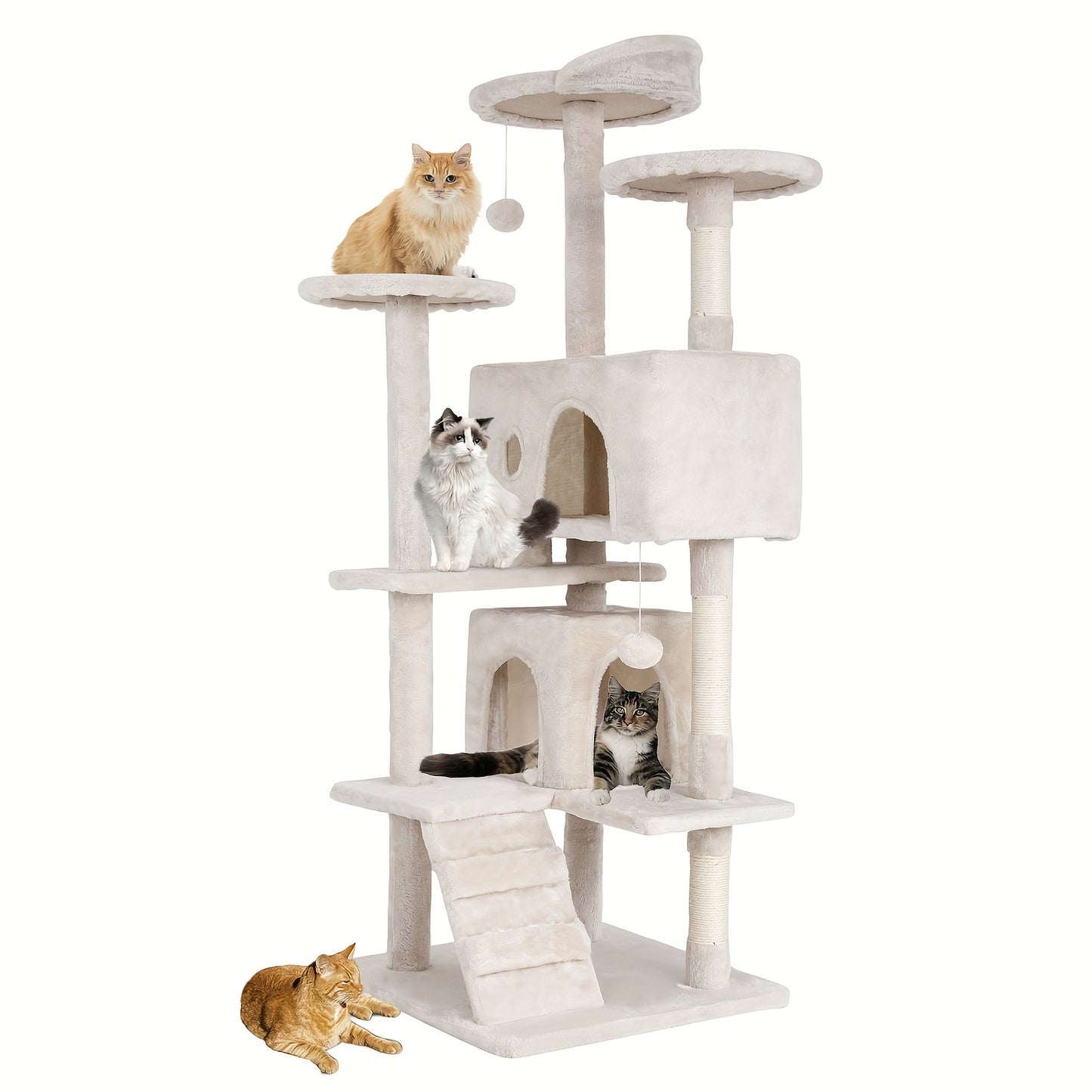 Large Multi-Level Cat Tree Activity Center