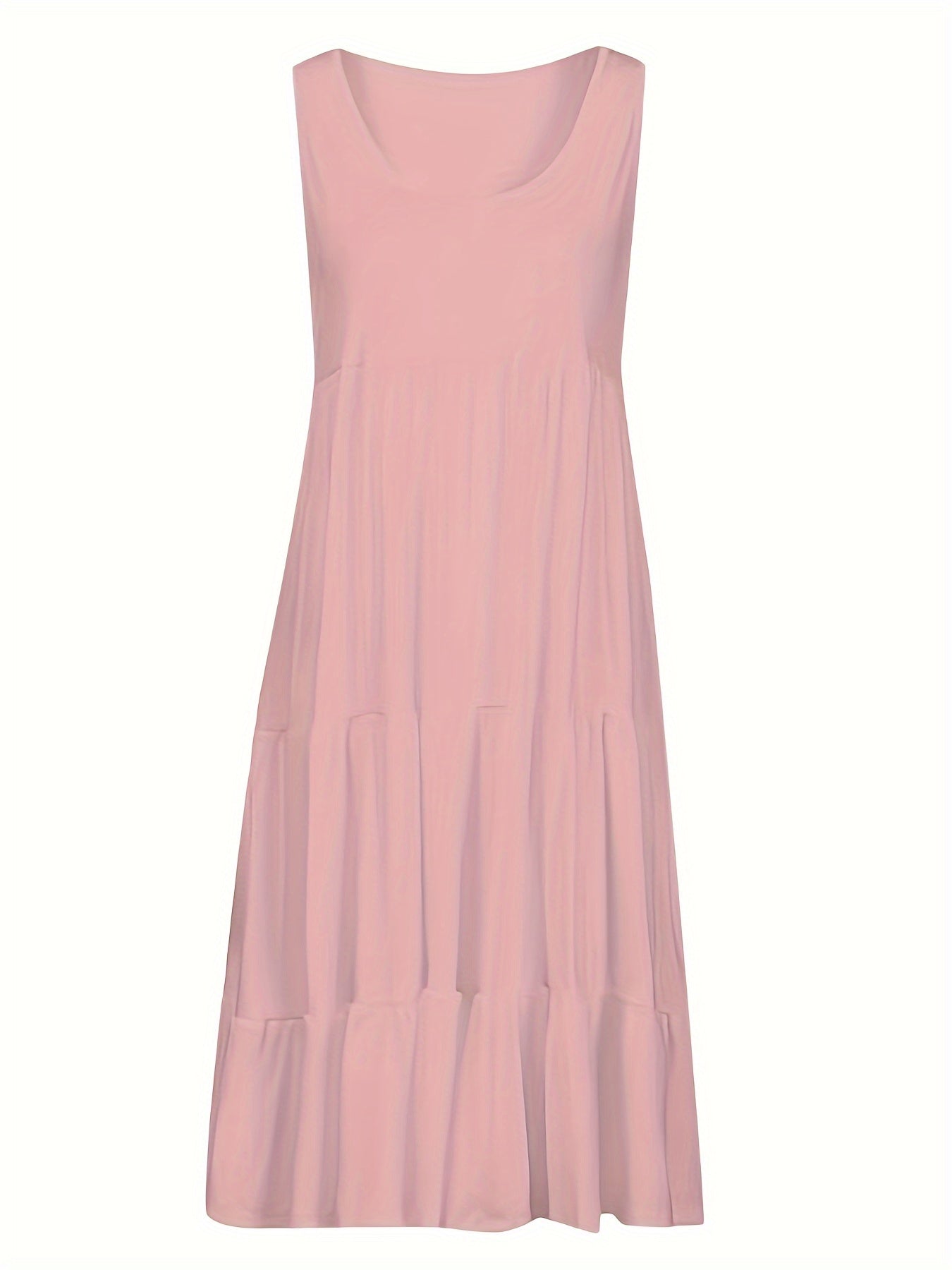 Women's Casual Sleeveless Cotton Beach Dress