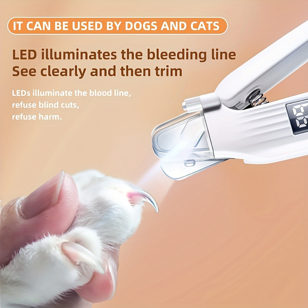 Rechargeable LED Pet Nail Grinder Tool