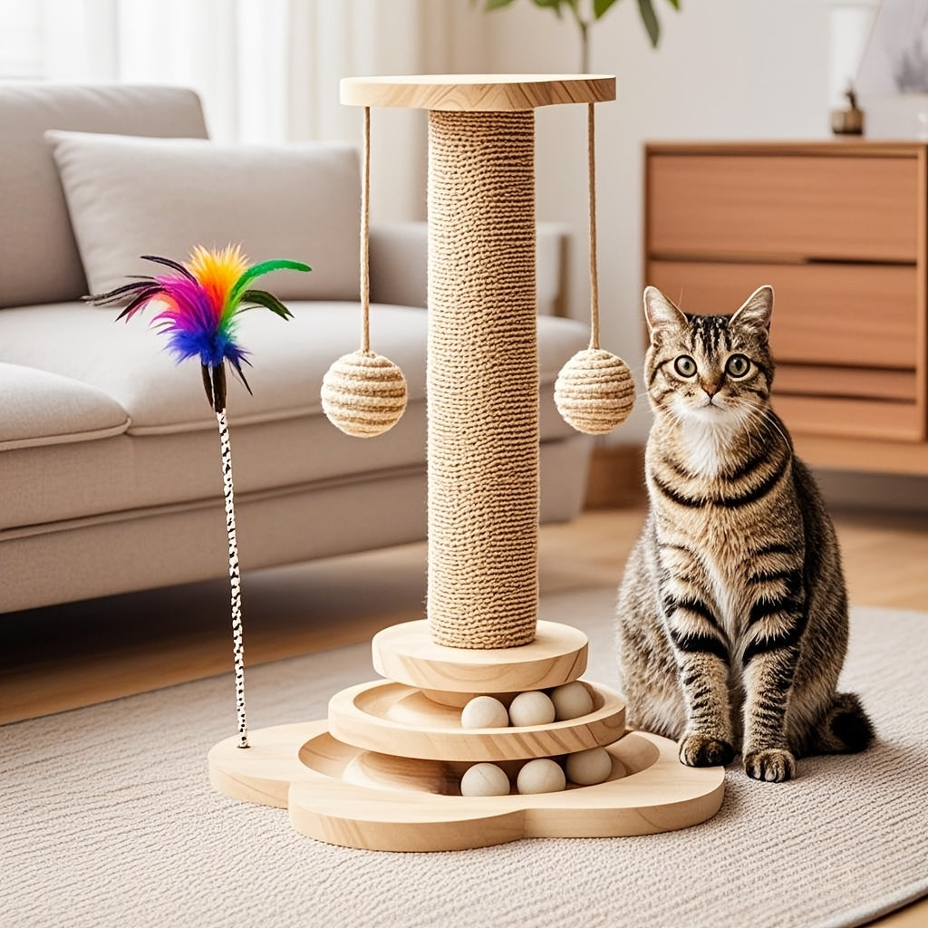 Sisal Cat Scratching Pillar and Climbing Frame
