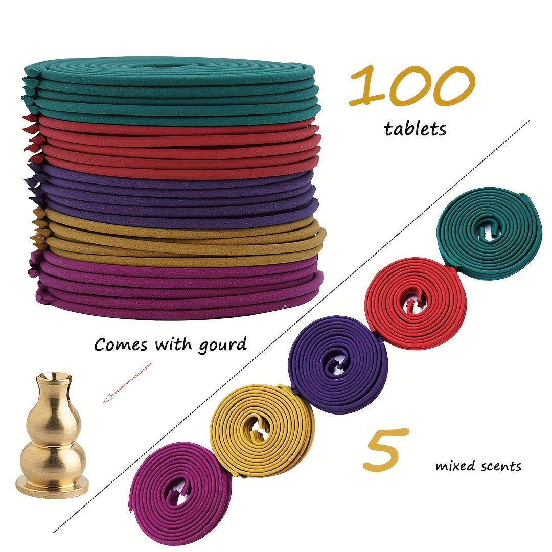 Mixed Scent Incense Coils 50pcs and 100pcs