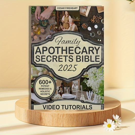Family Apothecary Secrets Herbal Remedies Guide