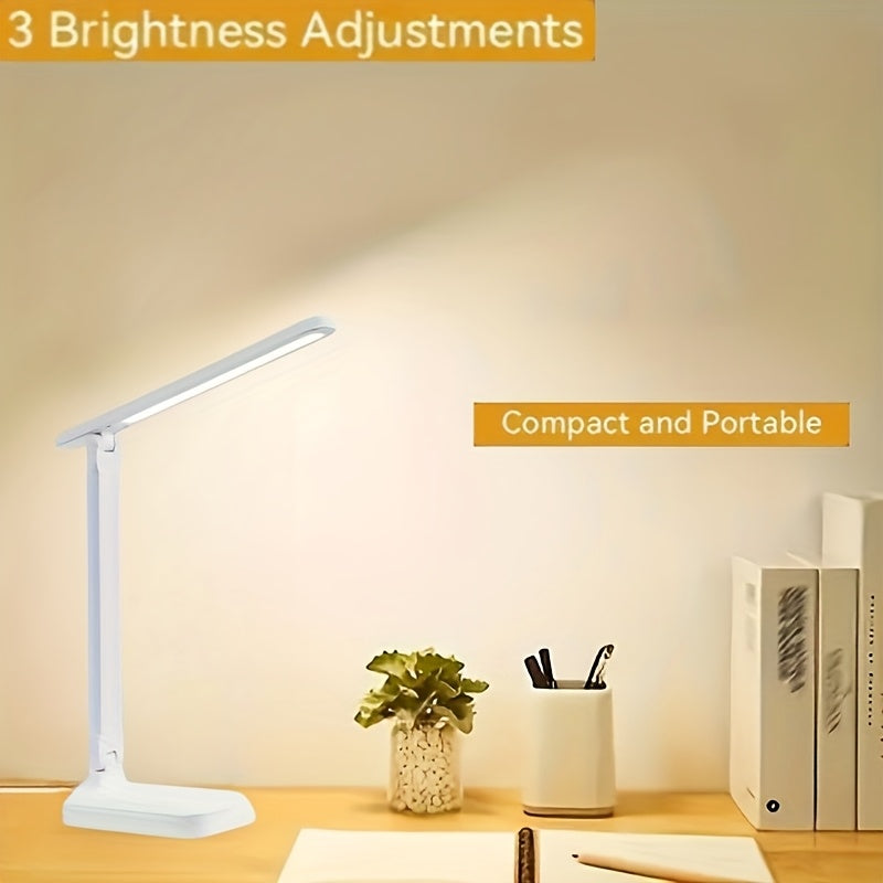 Foldable Touch Control Desk Lamp with Charger