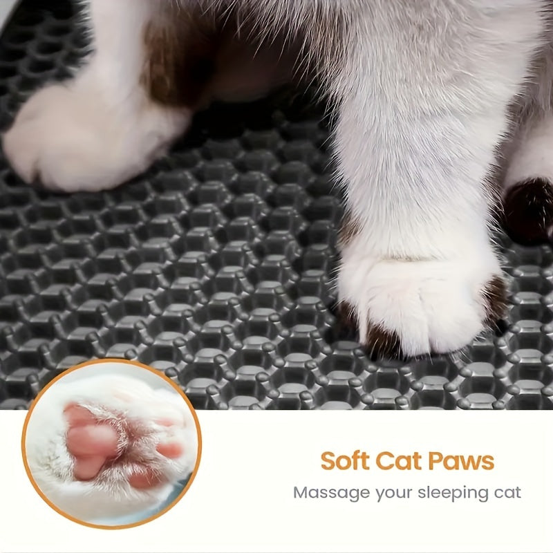 Cat Litter Mat Honeycomb Design Easy Clean