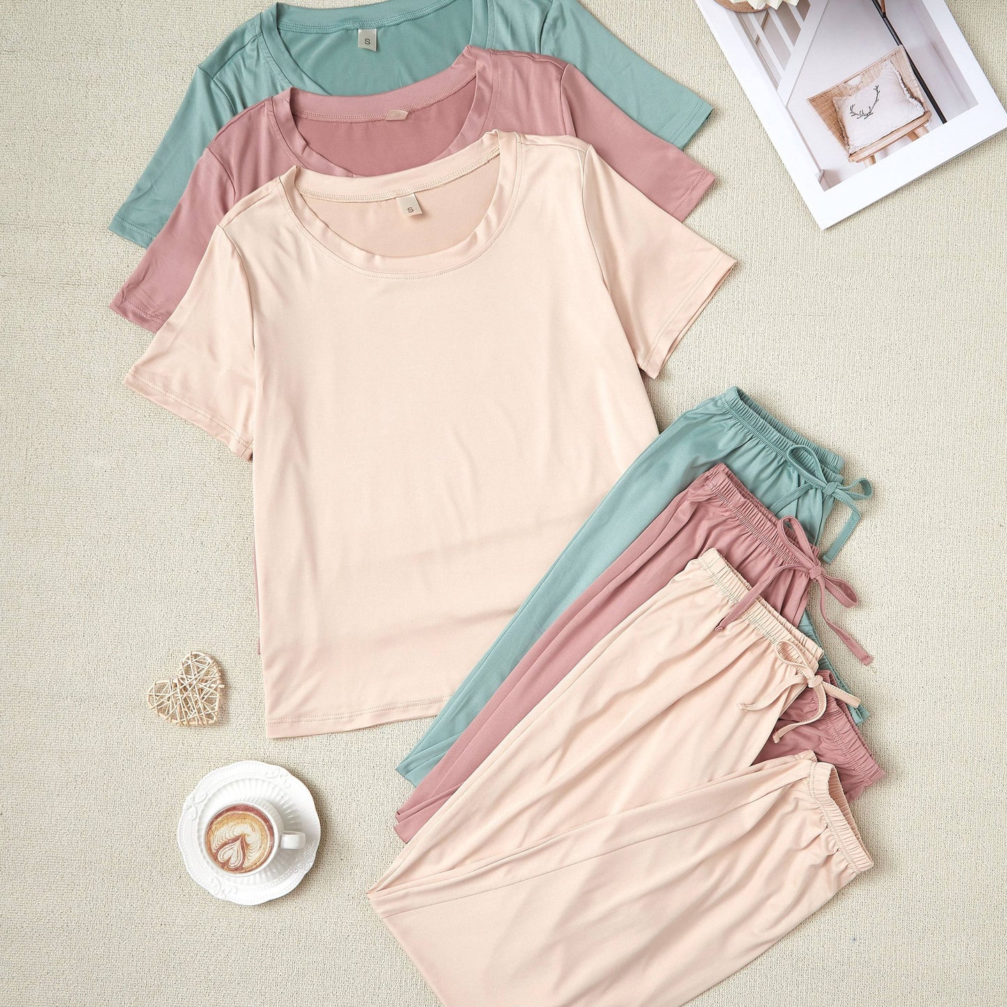 6 Piece Women's Pajama Set