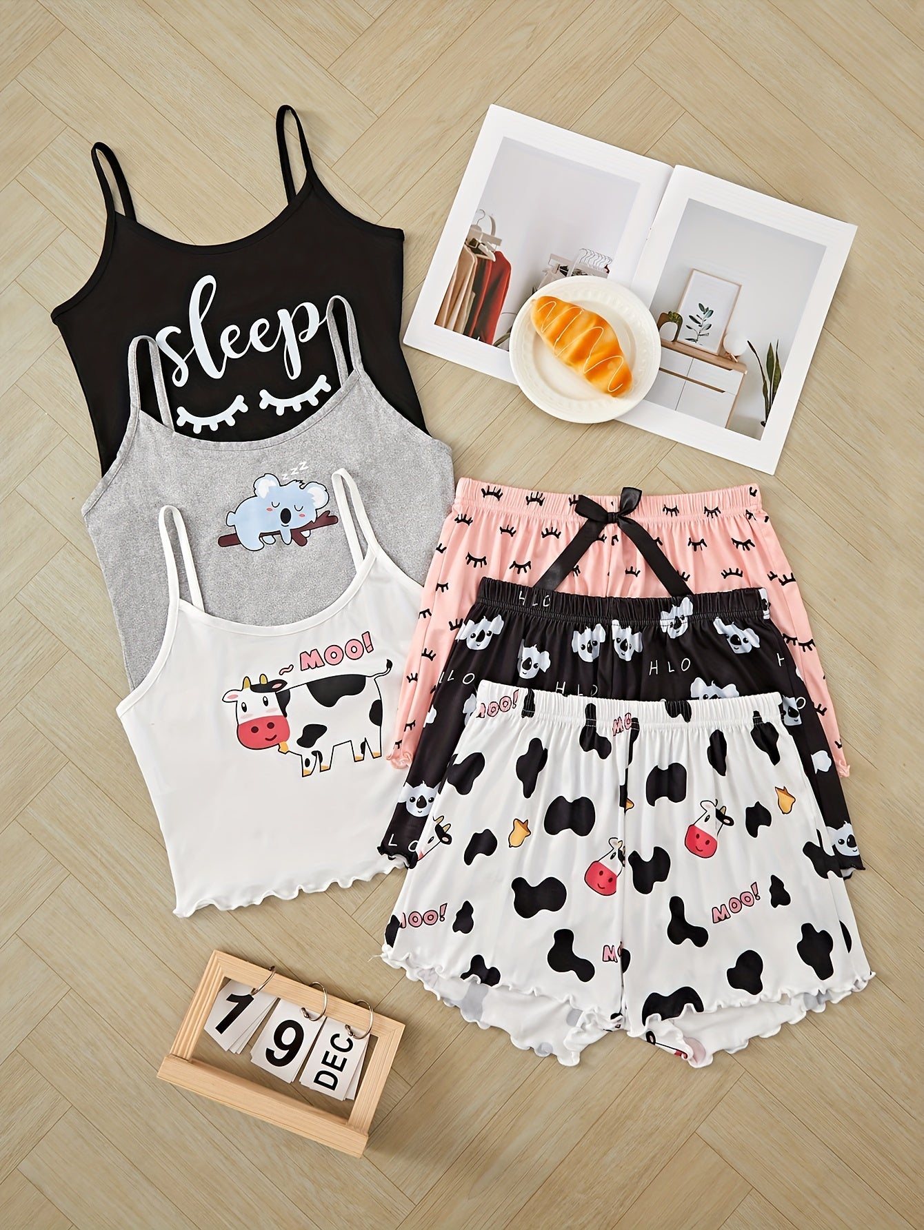 Women's Sweet Pajama Set for Comfort