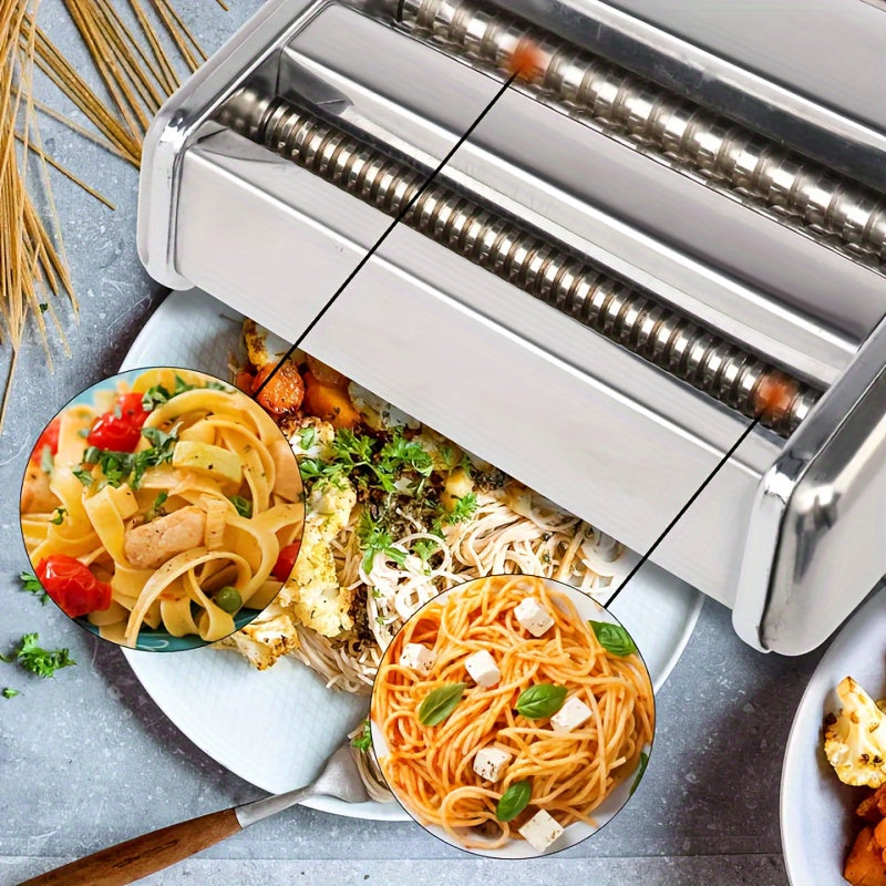 Manual Stainless Steel Pasta Maker Machine