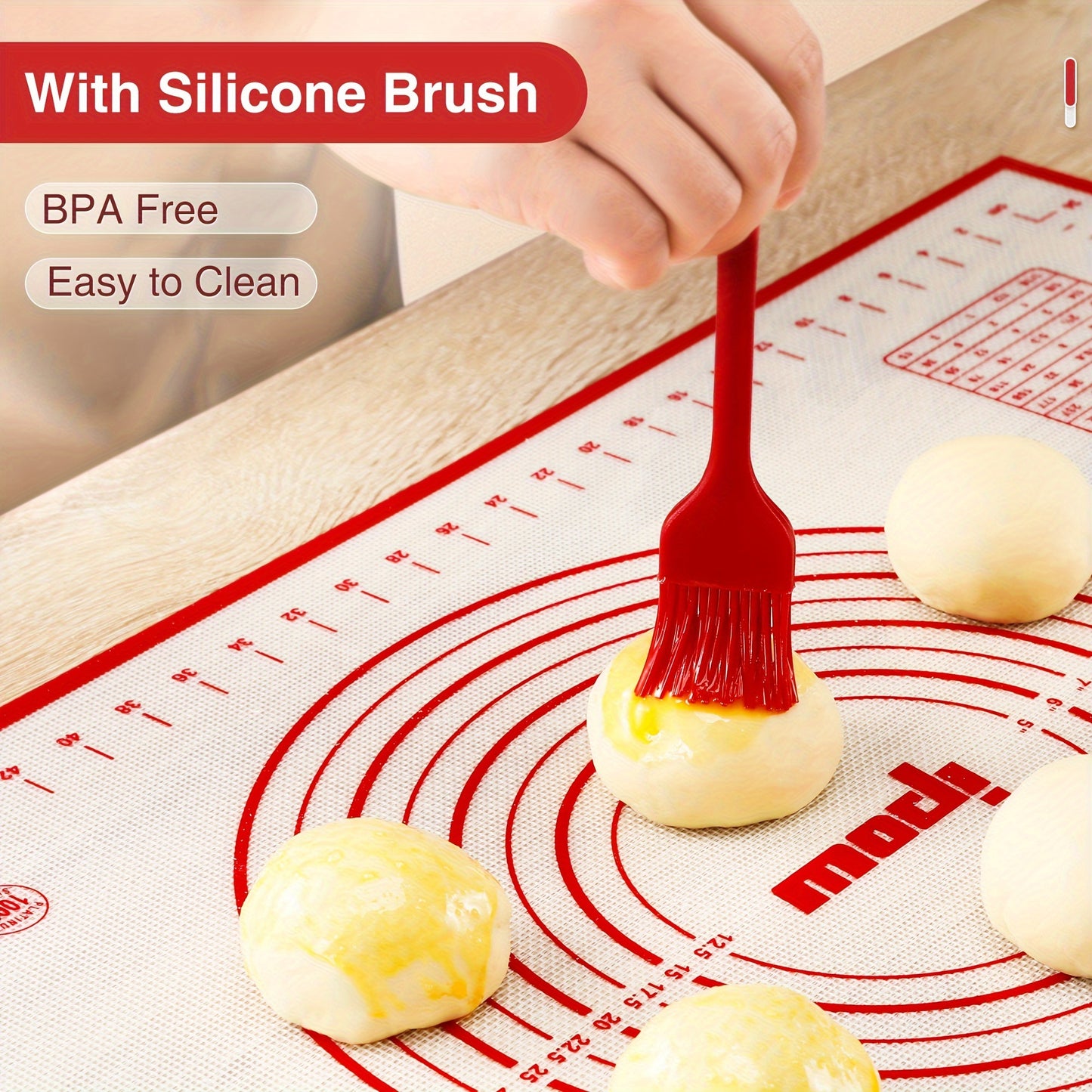 Silicone Kneading Mat Set with Tools