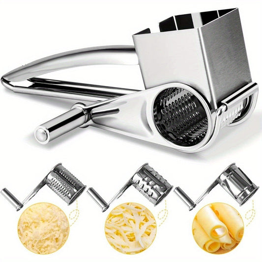 Stainless Steel Rotary Cheese Grater Tool