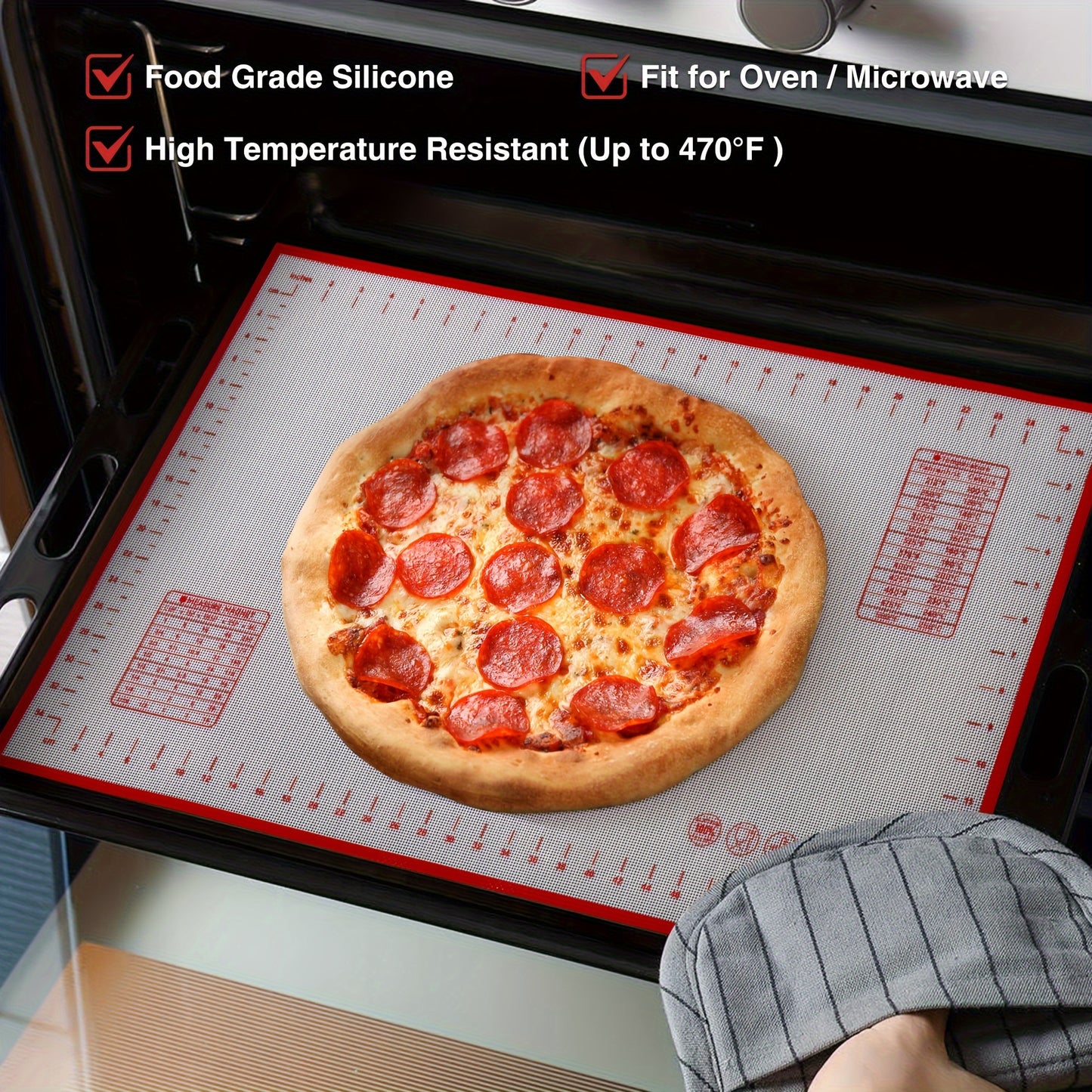 Silicone Kneading Mat Set with Tools