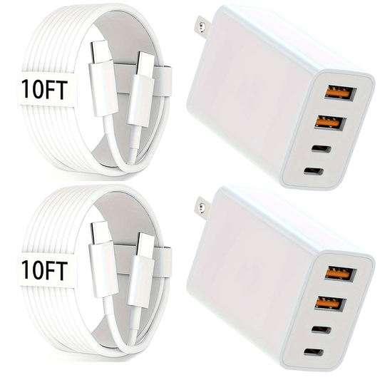 Fast Charging 40W USB C Charger Block