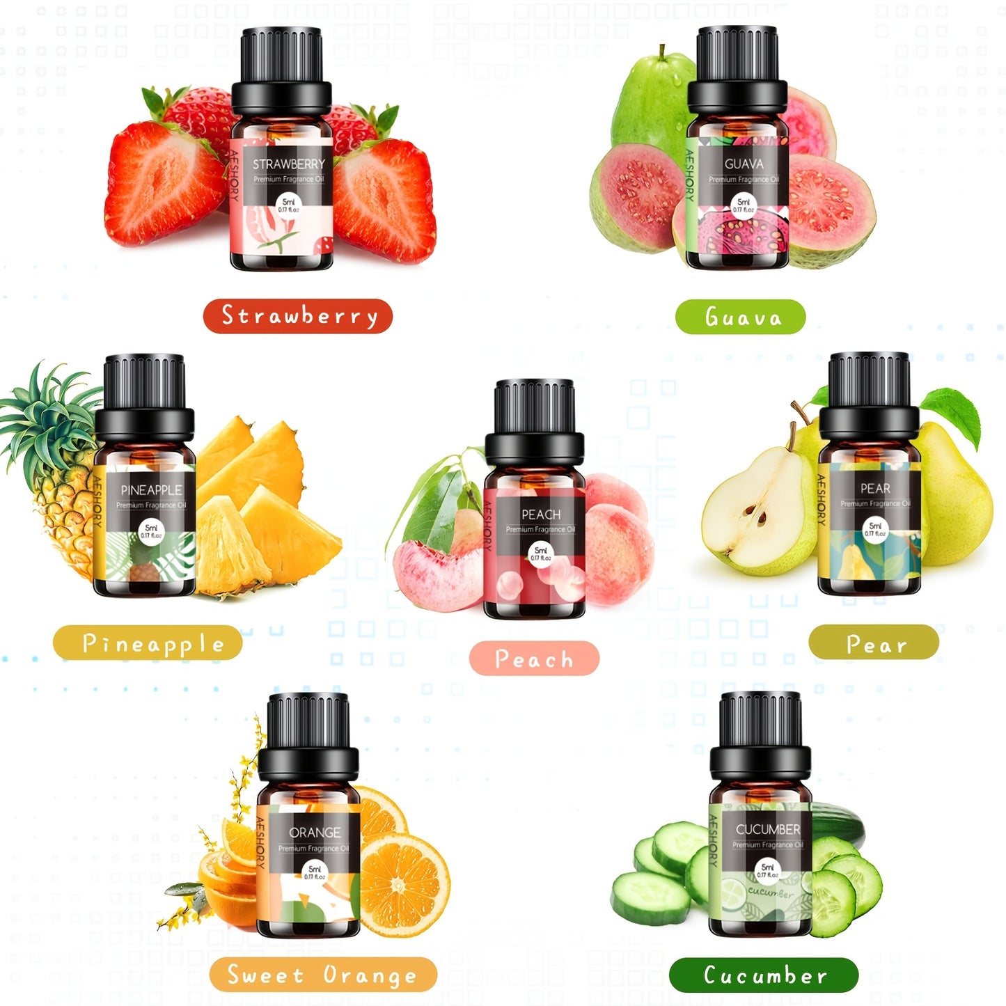 14 Piece Bakery Floral Essential Oils Set