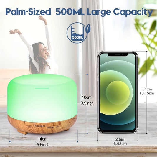 Aromatherapy Oil Diffuser With Remote Control