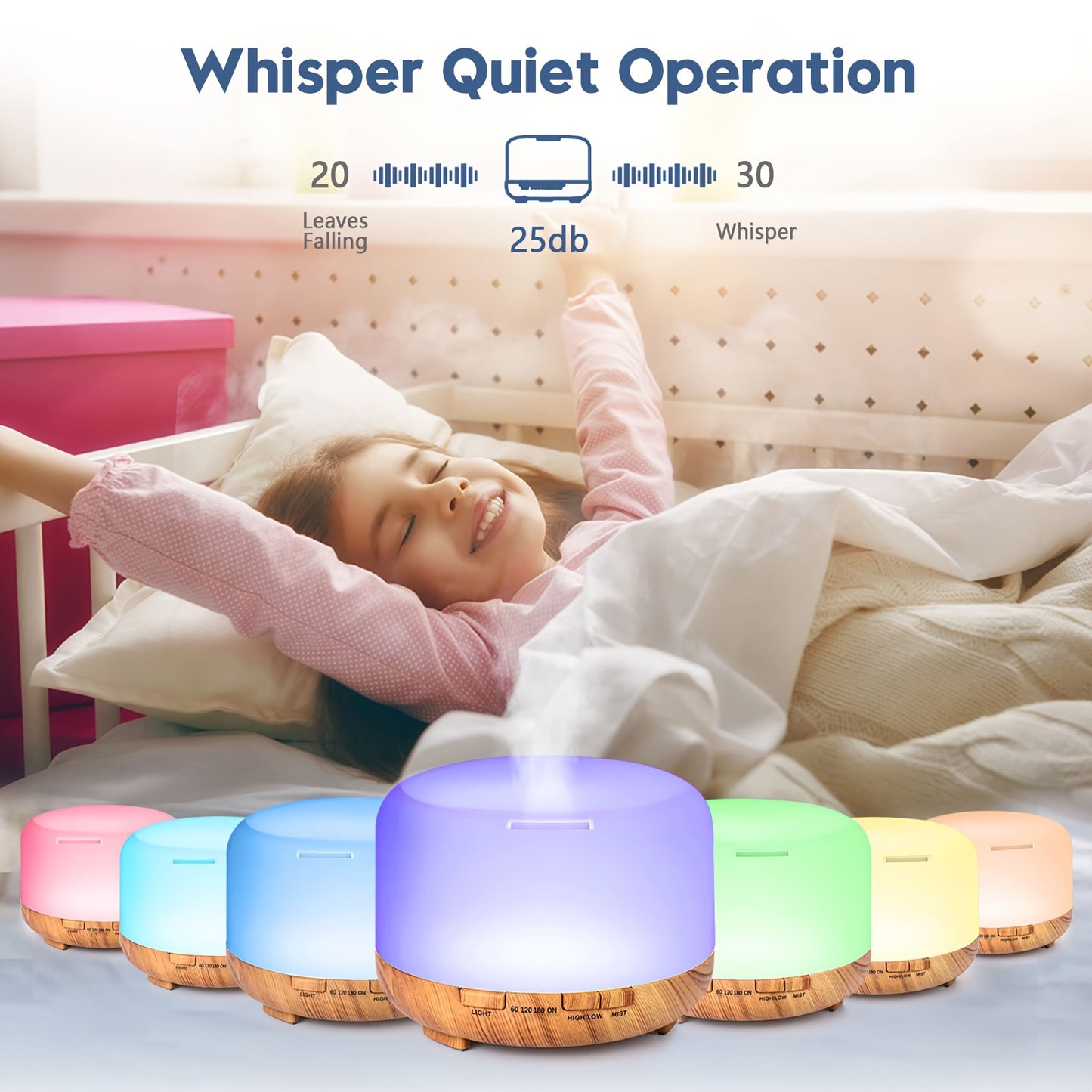 Aromatherapy Oil Diffuser With Remote Control