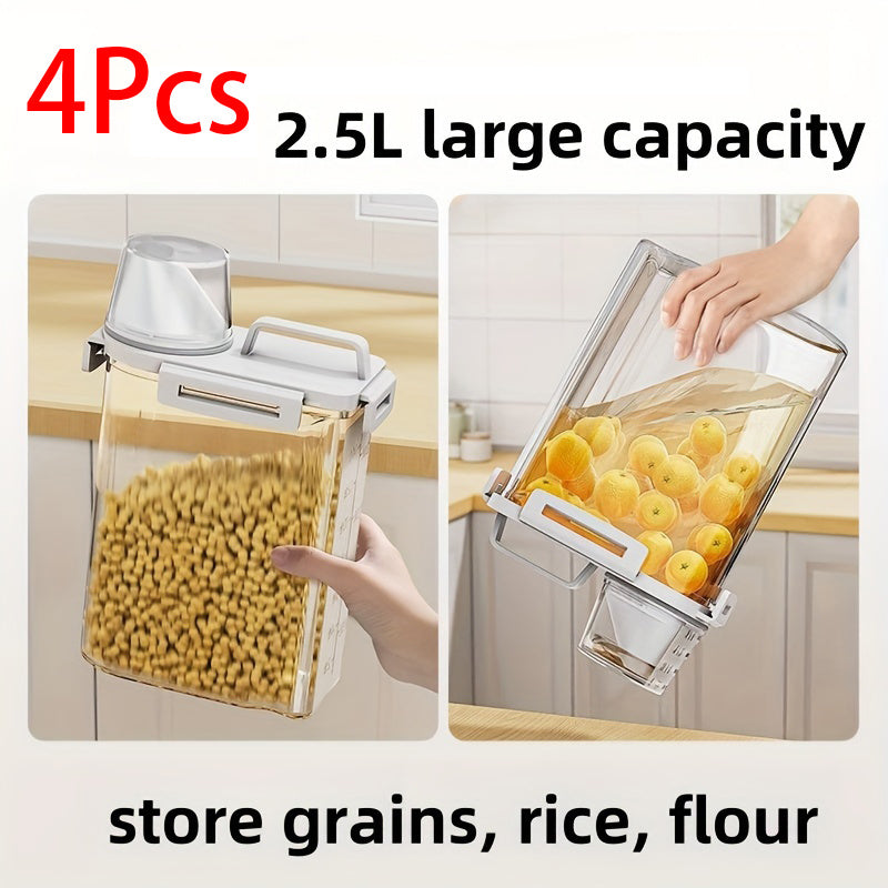 Airtight Food Storage Containers Set of Four