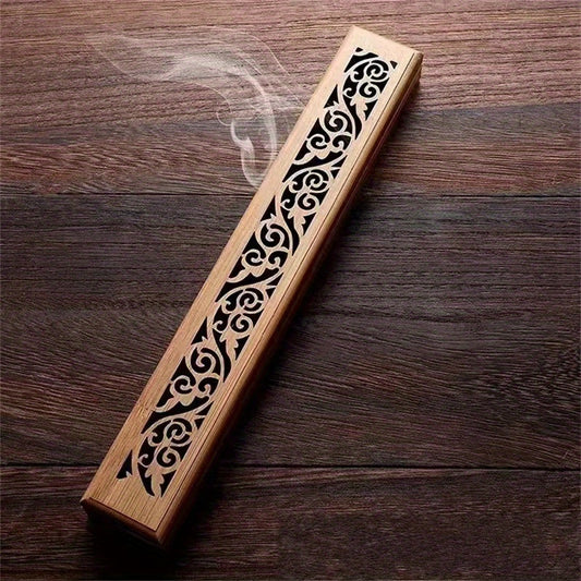 Wooden Incense Rack for Meditation and Yoga
