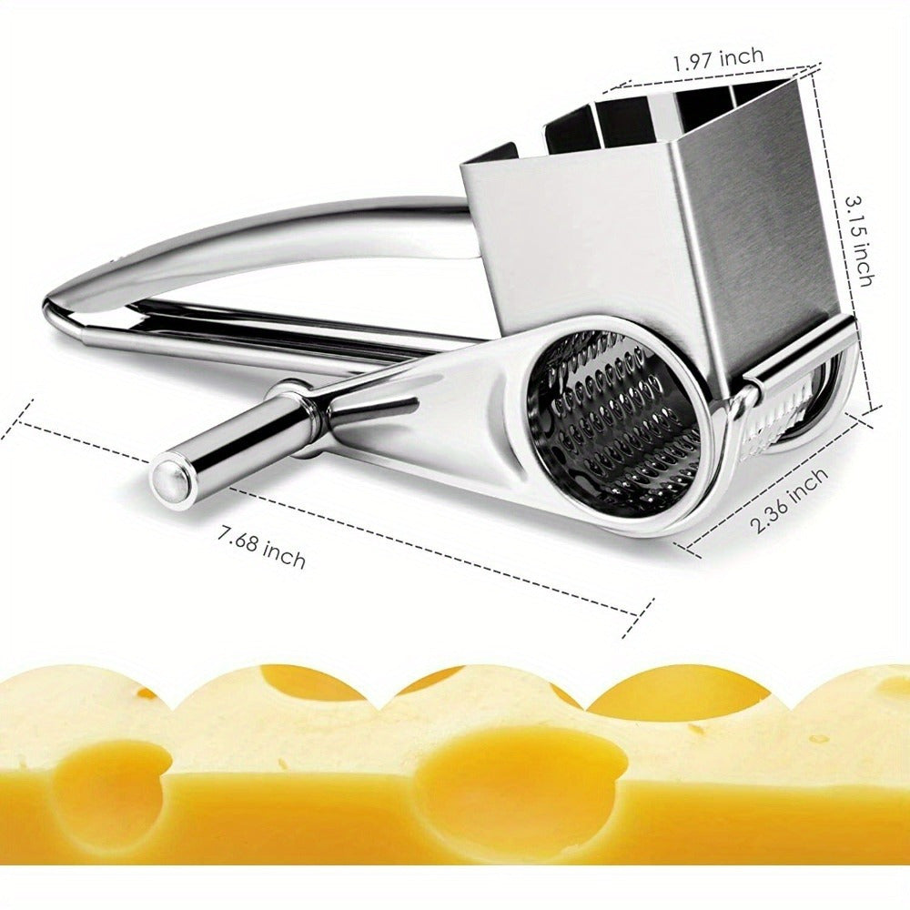 Stainless Steel Rotary Cheese Grater Tool