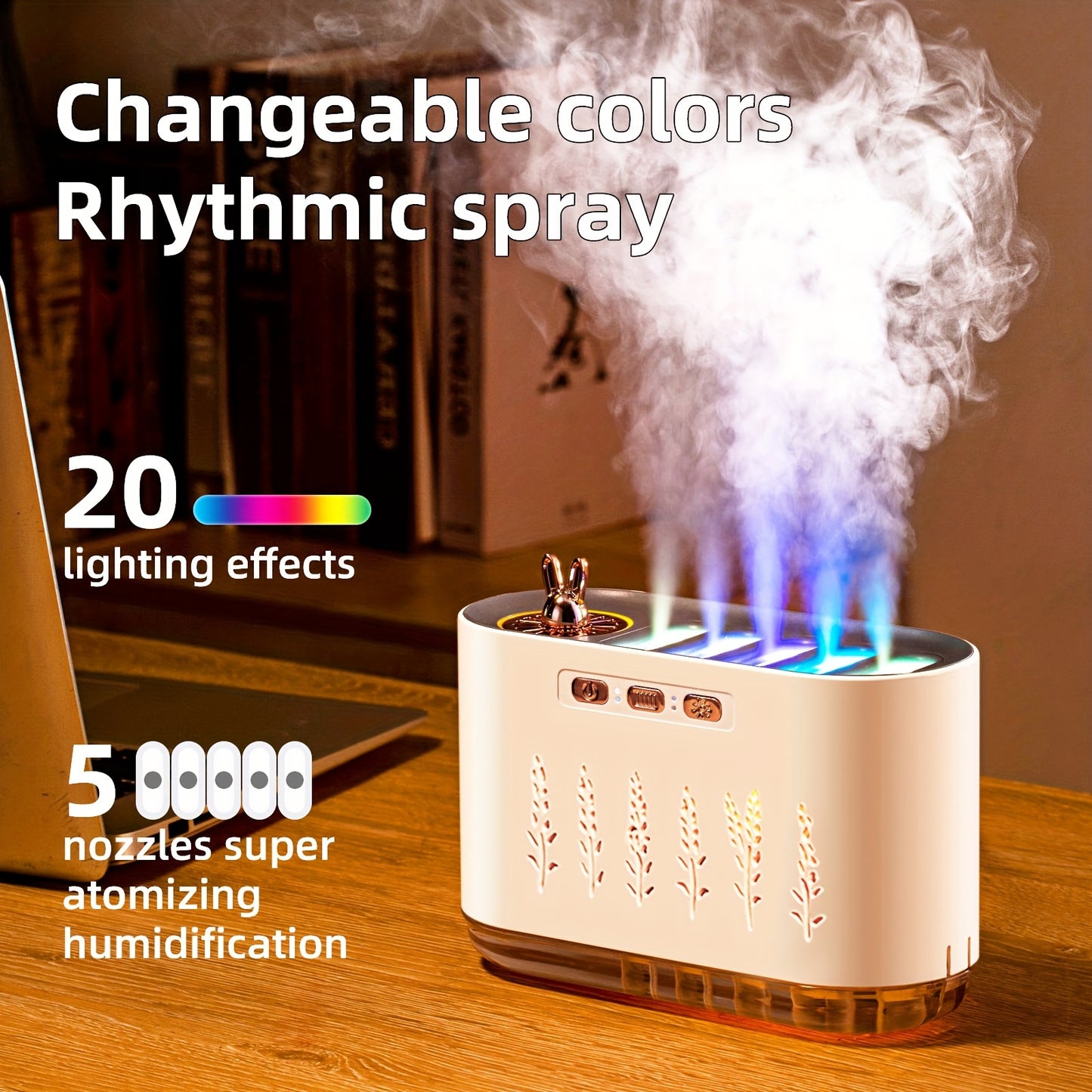 Portable Essential Oil Diffuser Humidifier