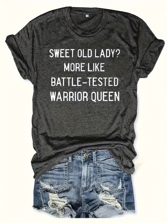 Women's Battle-Tested Warrior Queen Tee