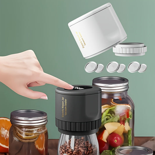 Electric Vacuum Sealing Kit for Mason Jars