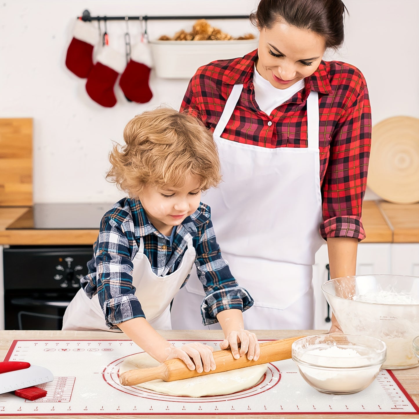 Silicone Kneading Mat Set with Tools