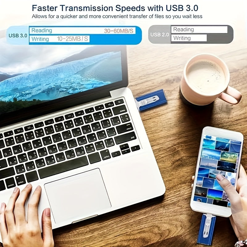 High Speed 4-In-1 USB Flash Drives