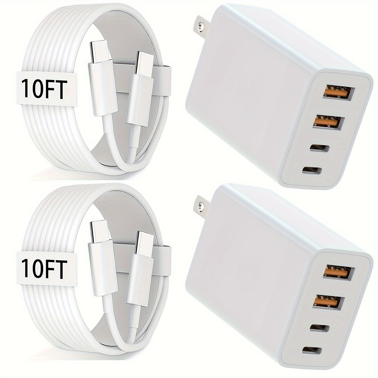 Fast Charging 40W USB C Charger Block