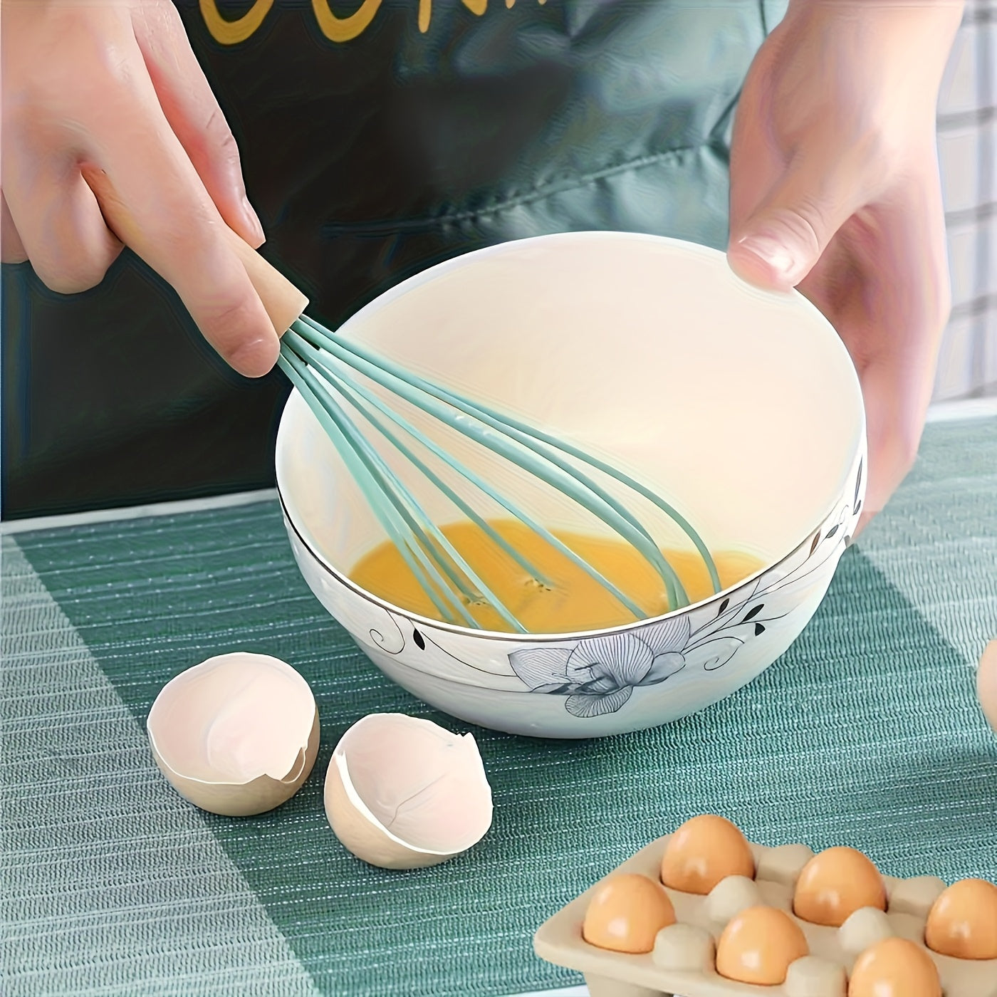 23pcs Silicone Utensils Set With Wooden Handles