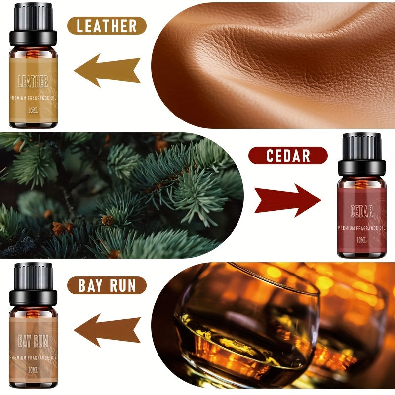 Gentlemen's Aromatherapy Essential Oils Set