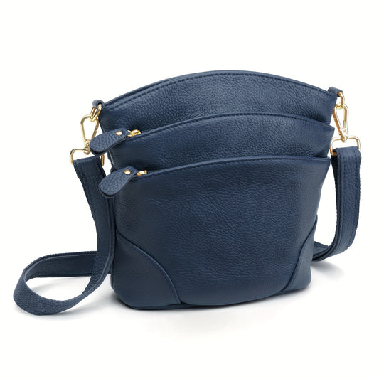 Women Genuine Leather Messenger Bag