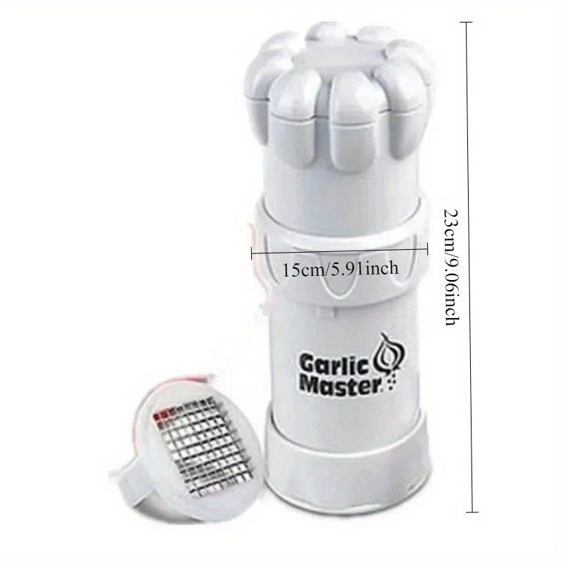 Garlic Press and Slicer Kitchen Tool