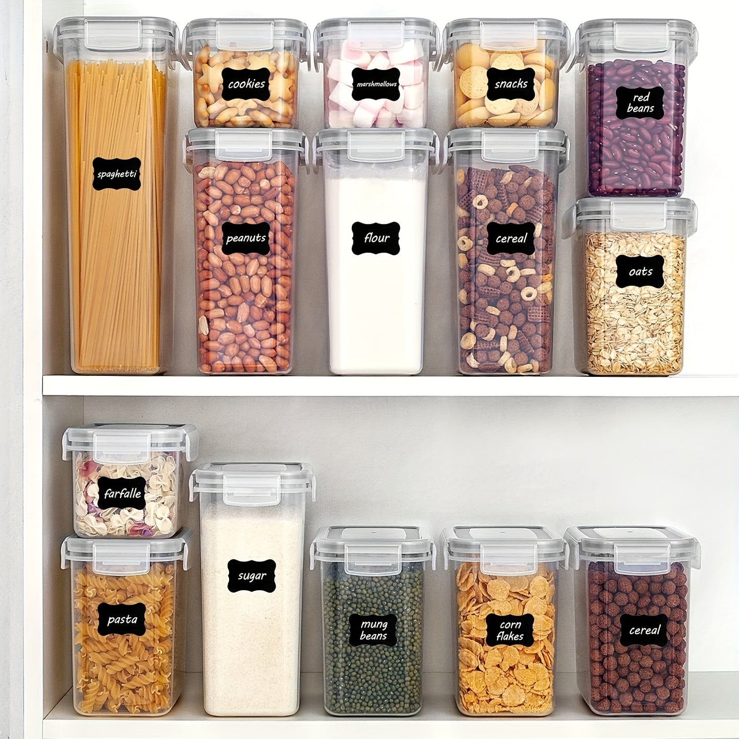 Airtight Food Storage Container Set 15pcs
