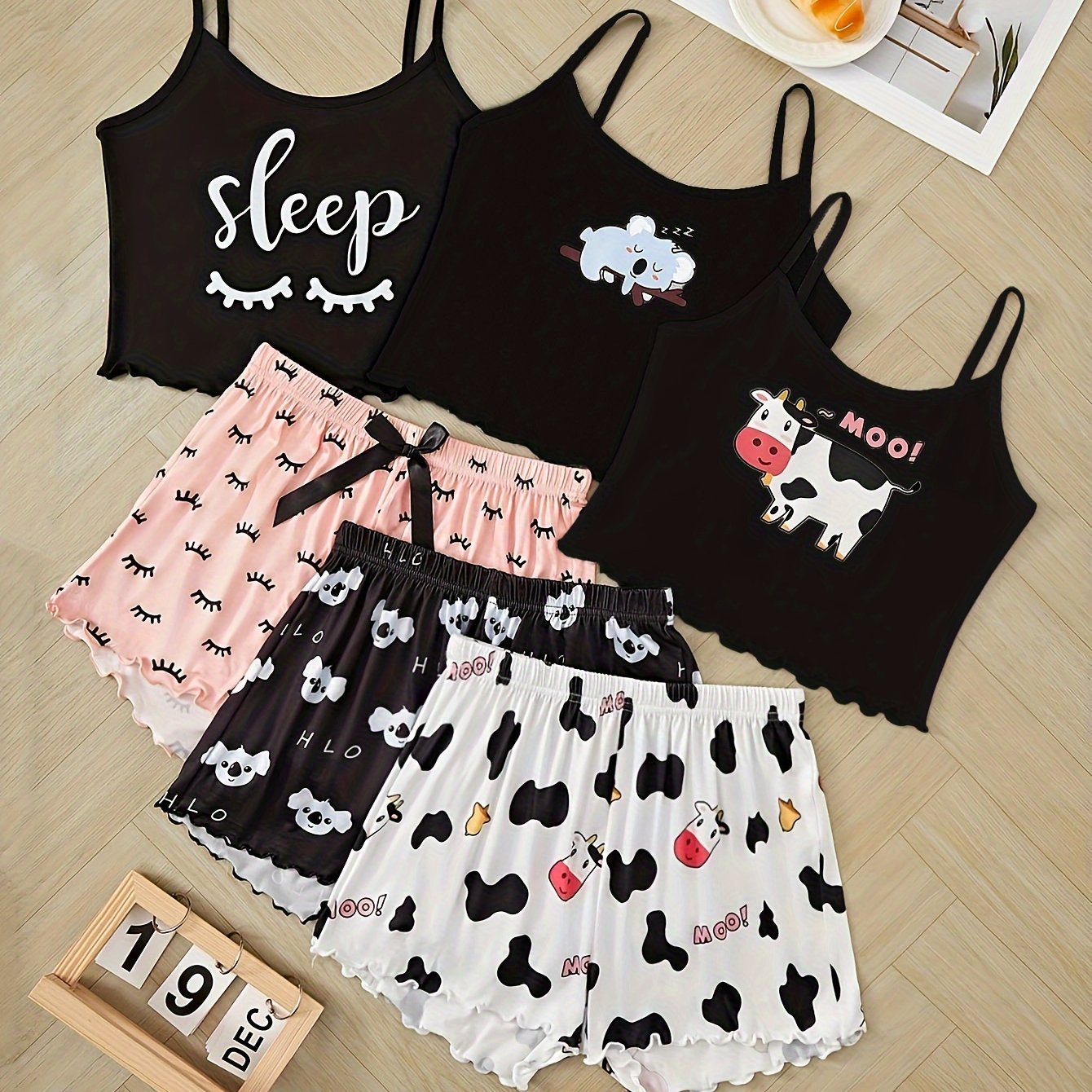 Women's Sweet Pajama Set for Comfort