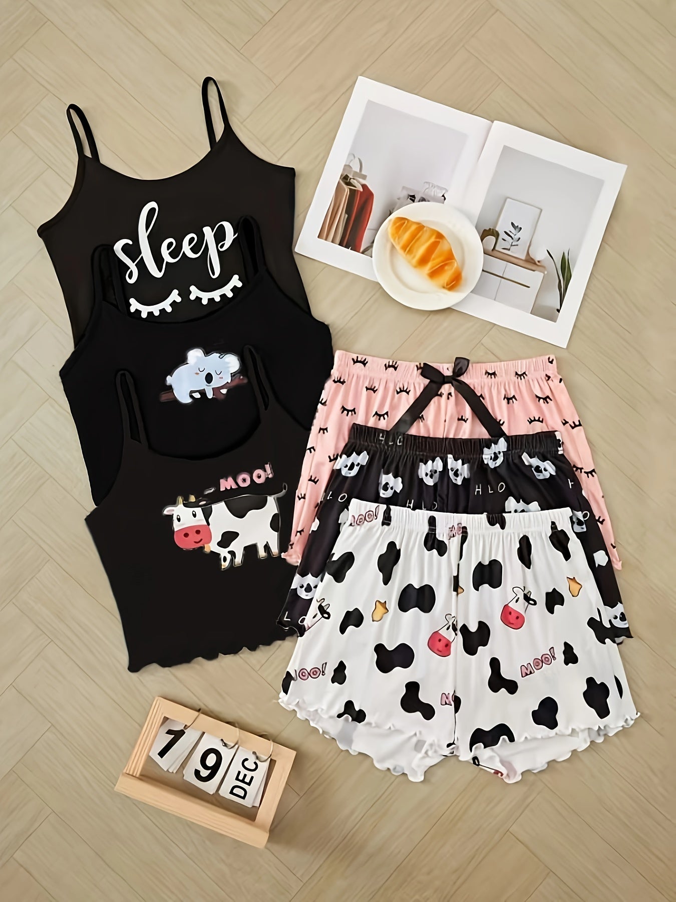 Women's Sweet Pajama Set for Comfort