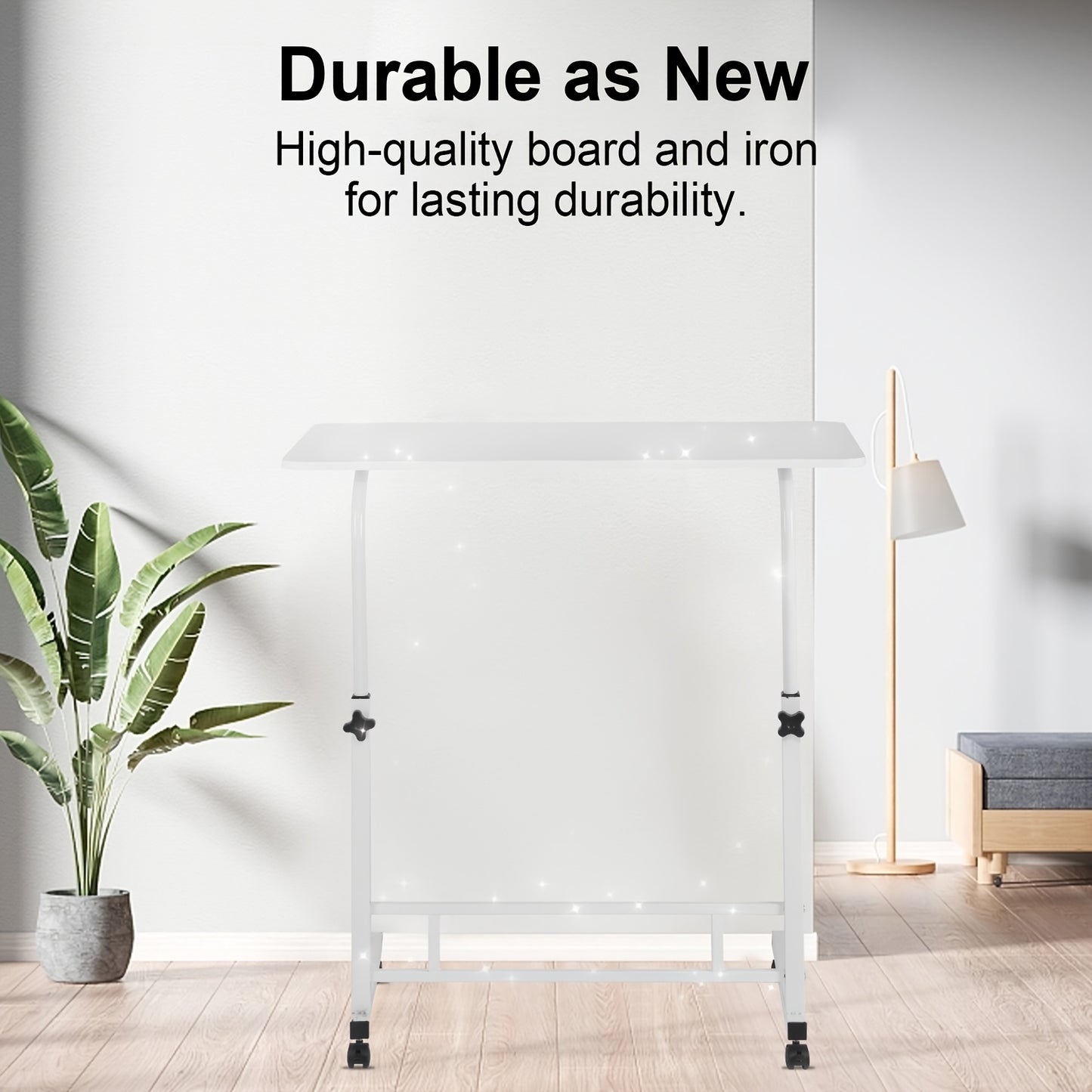 Adjustable Height Mobile Standing Desk