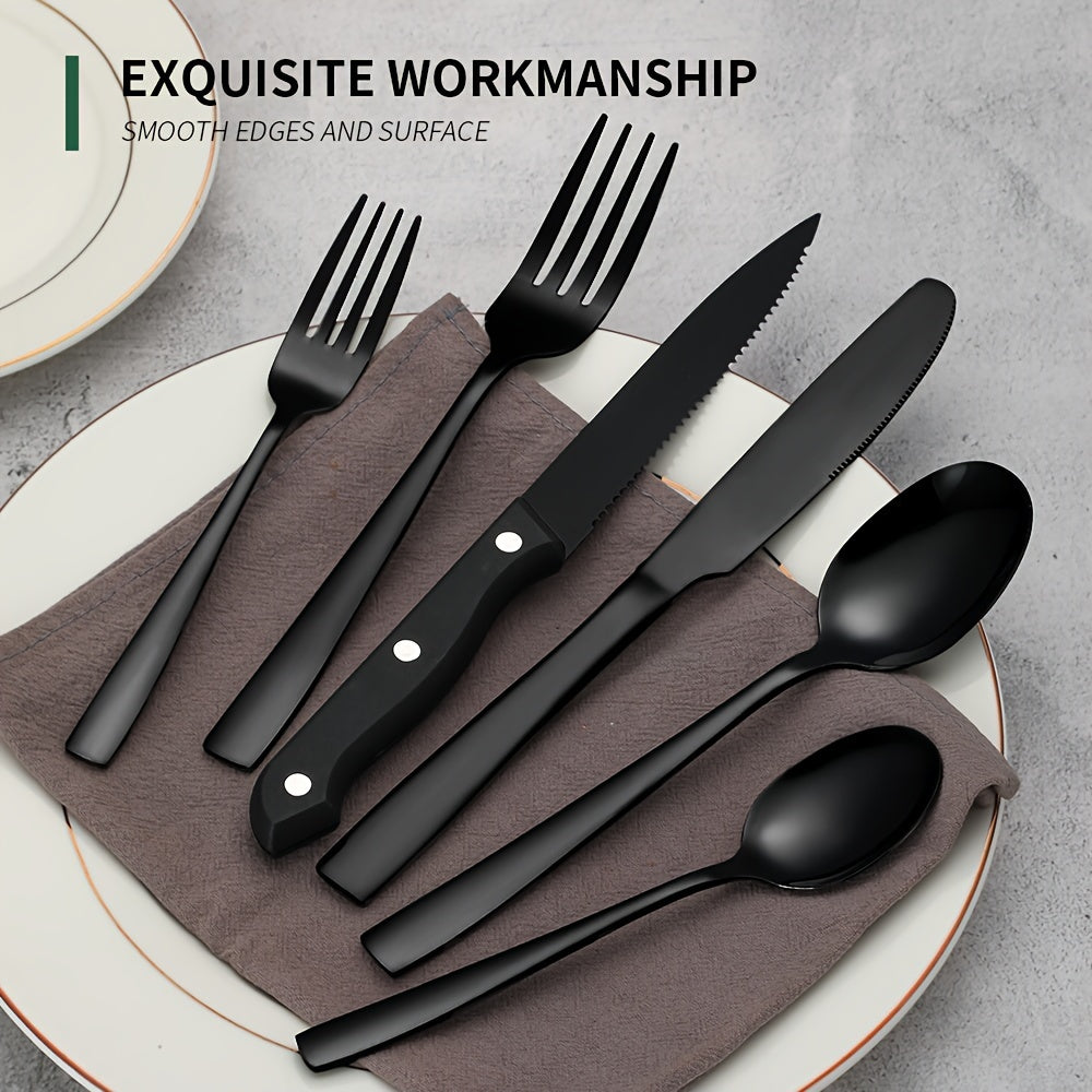 Stainless Steel Cutlery Set for Eight Persons